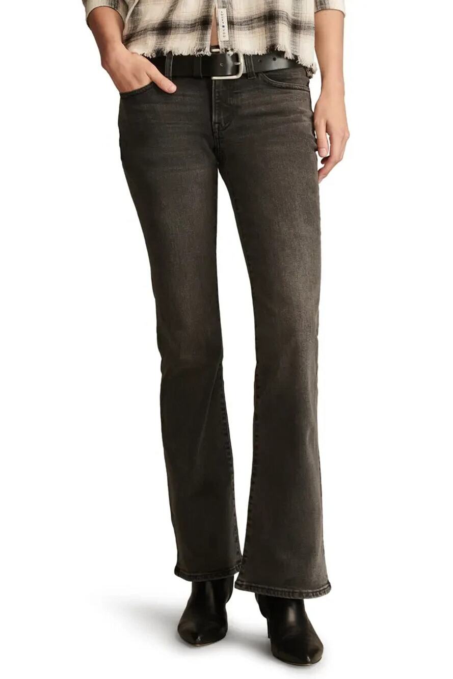 Lucky Brand Sweet Low Rise Flare Jeans Phantom Wash Size 2/26A 3005
